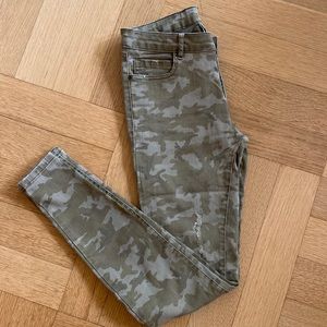 Zara Basic Camo Denim